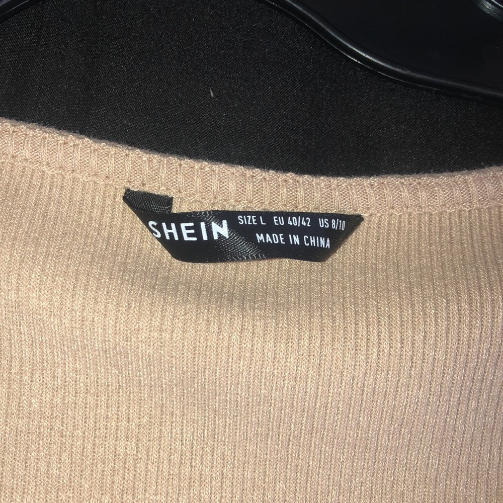 Shein Crop button up - Picture 2 of 3